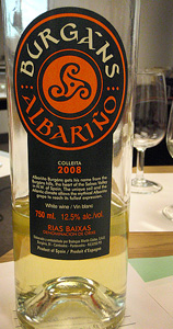 Vino 'albairño'